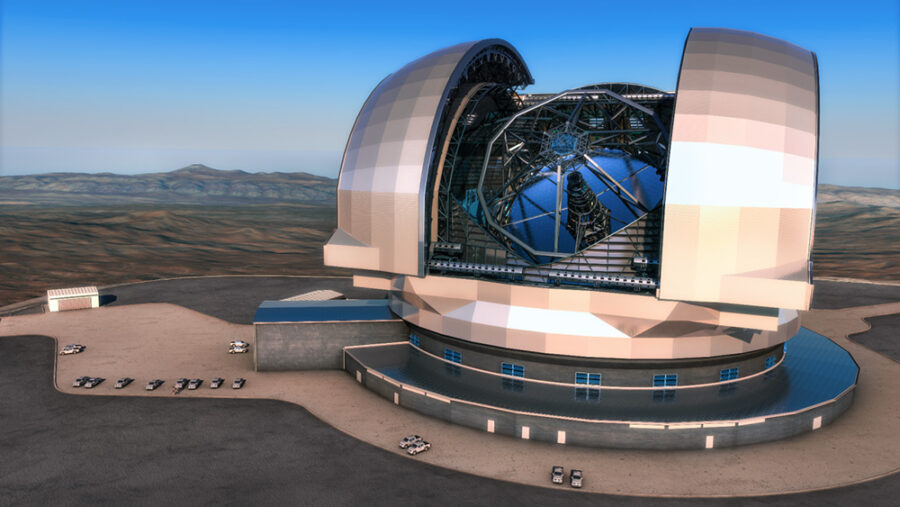 European Extra Large Telescope (conceito de artista)
