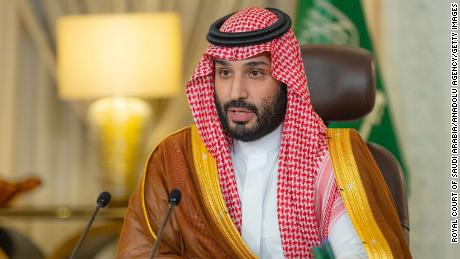 Príncipe herdeiro saudita Mohammed bin Salman 