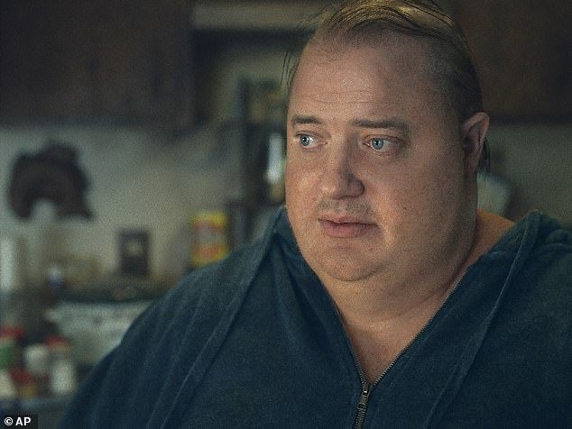 The Whale é um drama psicológico que viu Brendan passar por uma transformação física, além de usar próteses de membros para interpretar um homem que 'vive com obesidade'