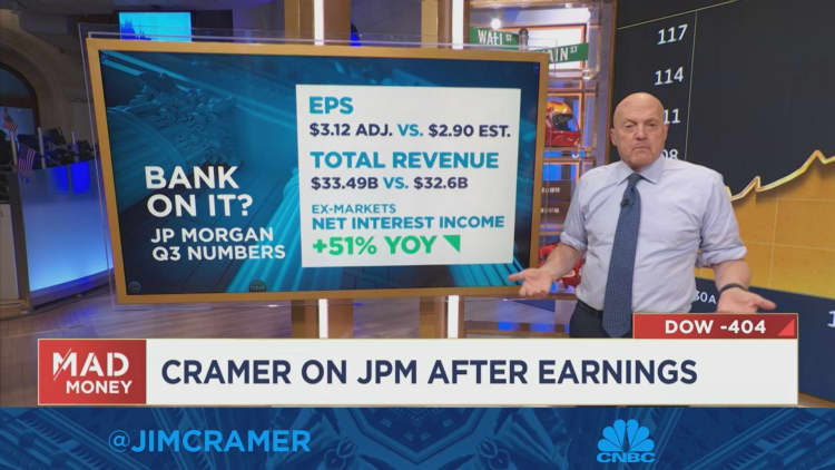 Jim Kramer resume os relatórios de ganhos de 4 grandes bancos